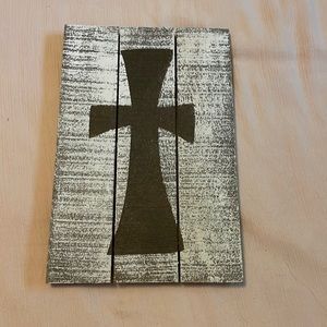 Home Decor Sign -Collins Fresh & Original Cross picture